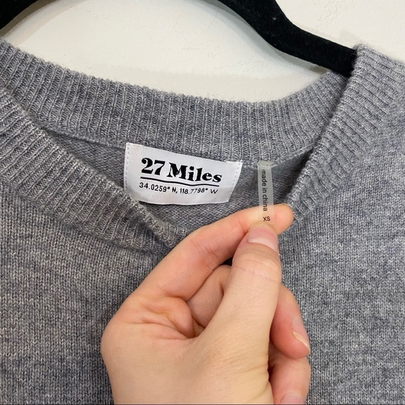 27 Miles Cashmere Sweater - Picture 3 of 5